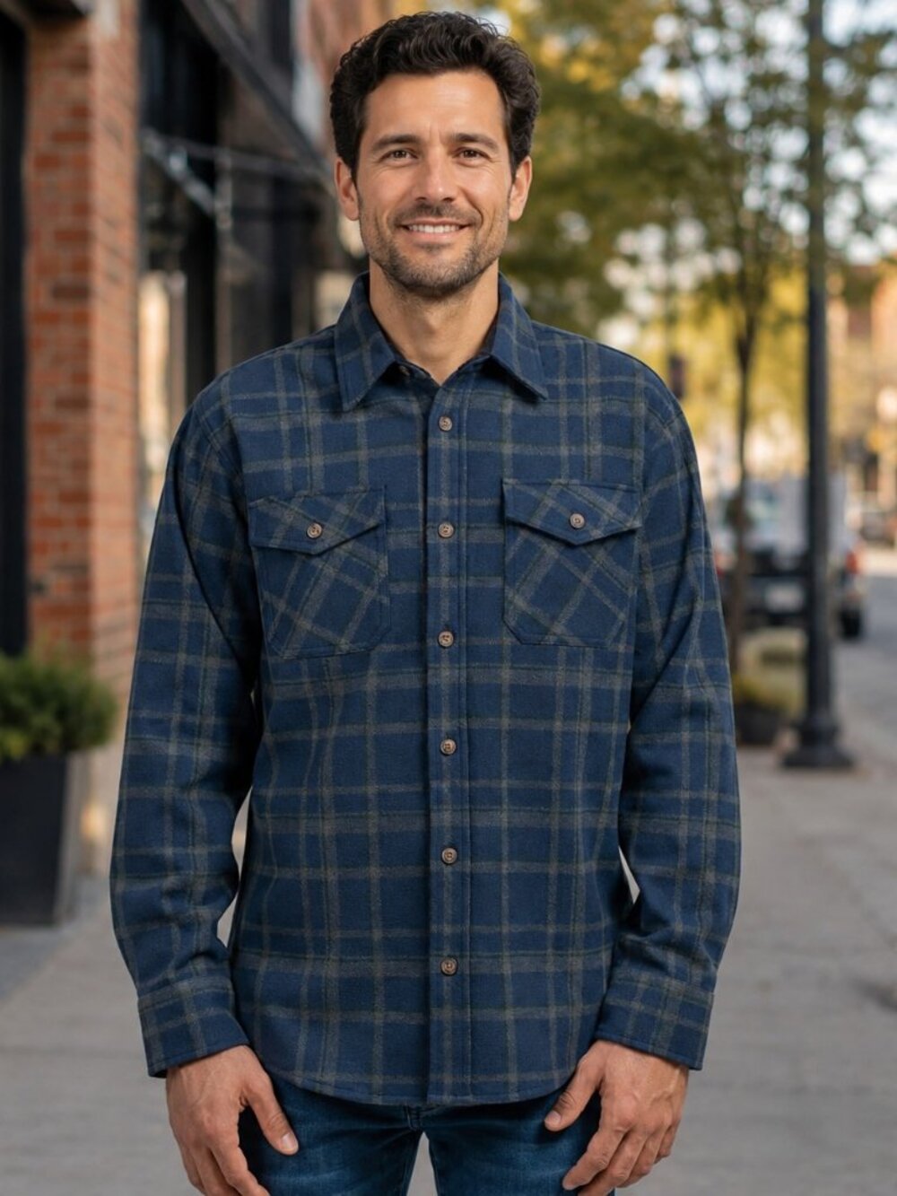 Jachs Men's Flannel Shirt